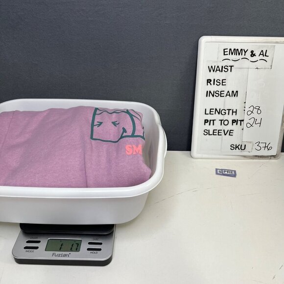 Smiley World x H&M Kids Oversized Graphic Full Zip Hoodie Size XL Purple Happy - Picture 16 of 16